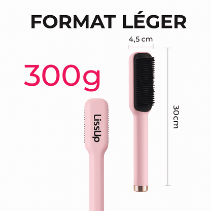 Brosse Lissante Chauffante  – Transformez Vos Cheveux en Un Instant